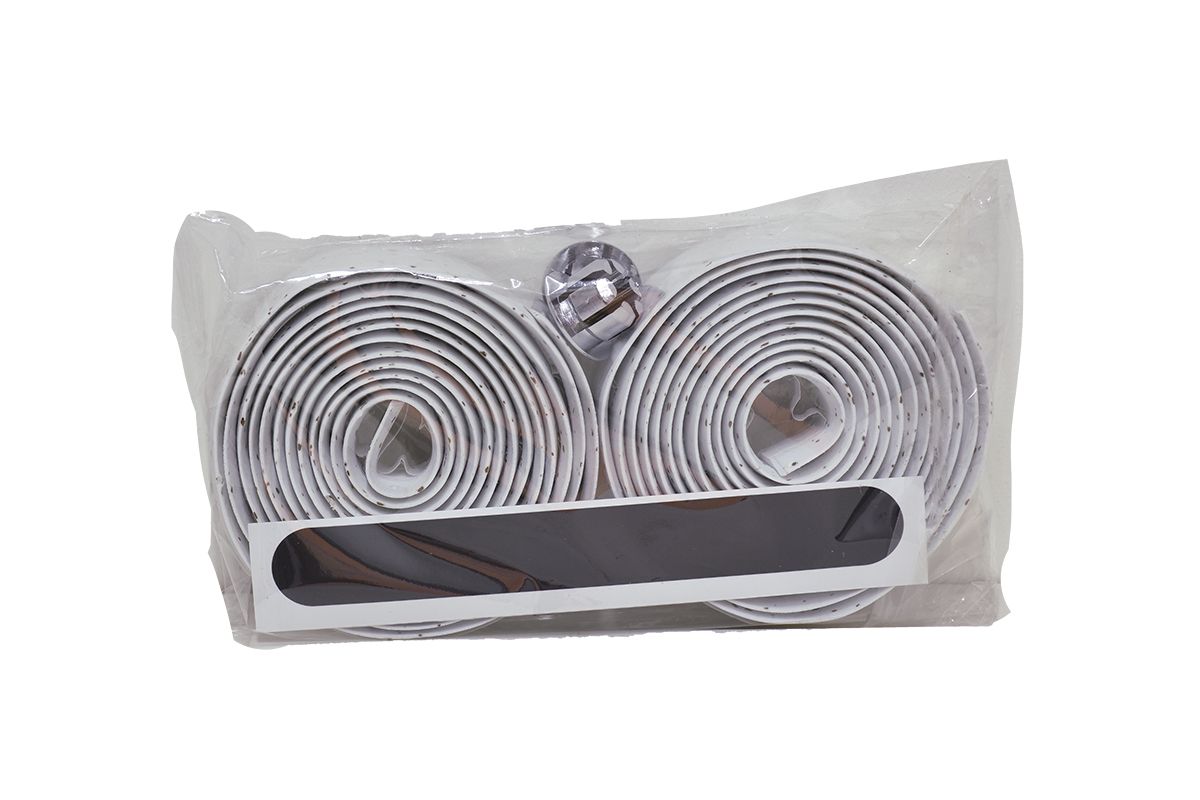 Обмотка руля шоссейная STARK 3*200см, белый крап Обмотка руля шоссейная STARK 3*200см, белый крап