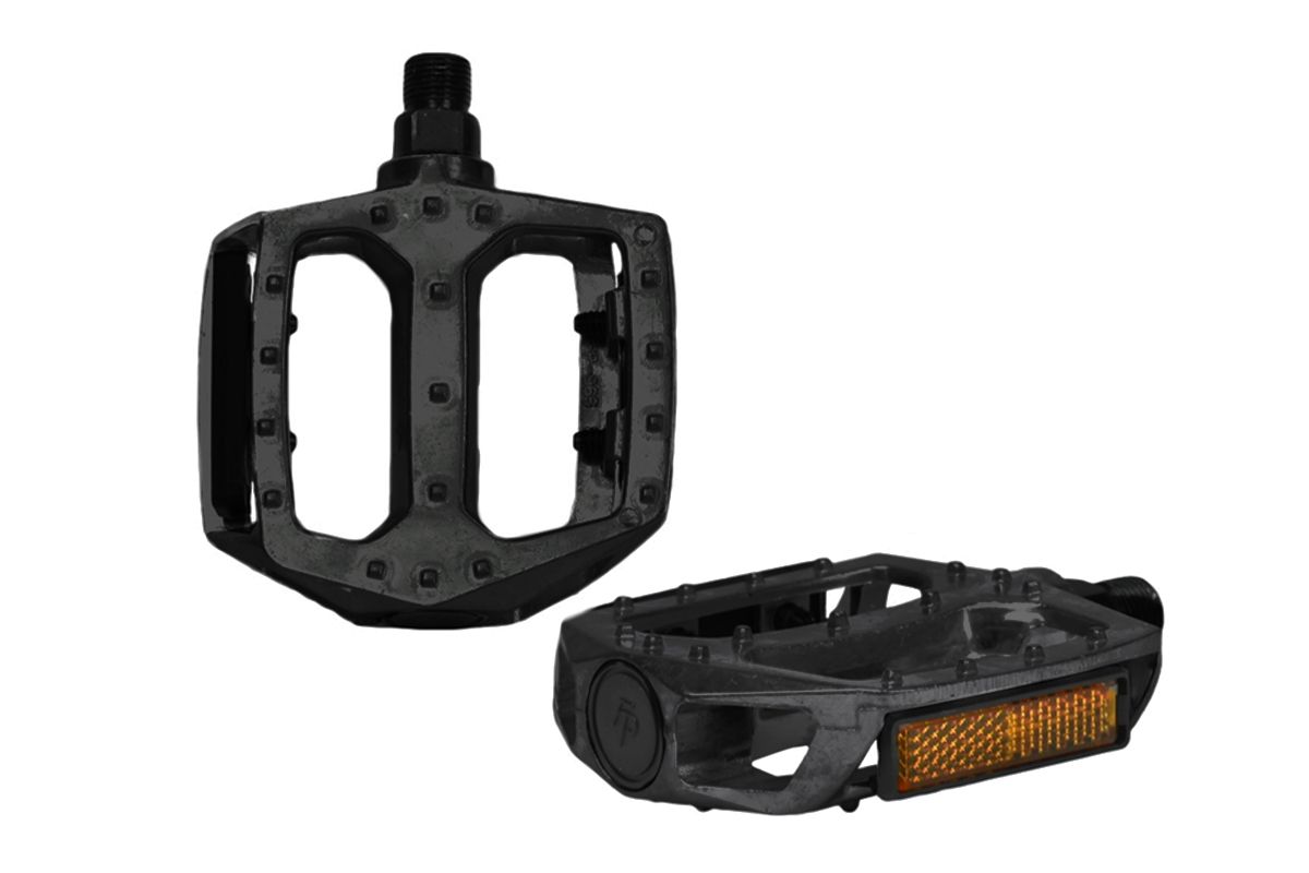 Педали FEIMIN FP-965,98*78мм,база алюминий,сталь ось,литые с шипами,235гр,черные Педали FEIMIN FP-965,98*78мм,база алюминий,сталь ось,литые с шипами,235гр,черные