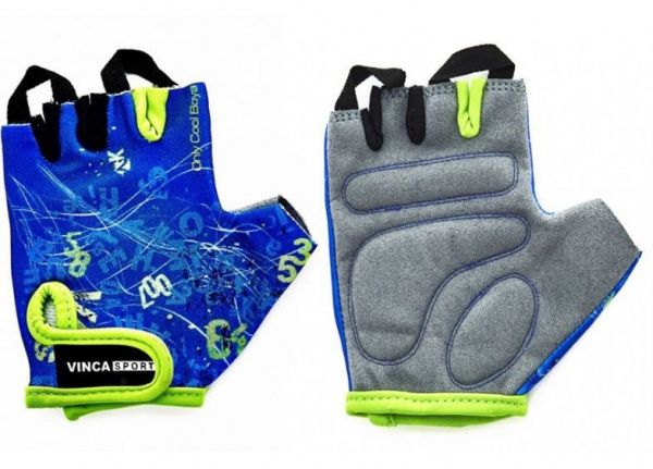 Велоперчатки детские LETTERS Vinca Sport Велоперчатки детские LETTERS Vinca Sport