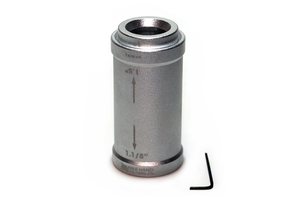 Устройство для запрессовки колец рулевой колонки BikeHand YC-1860-3S 1",1,1\8",1,5 Устройство для запрессовки колец рулевой колонки BikeHand YC-1860-3S 1",1,1\8",1,5