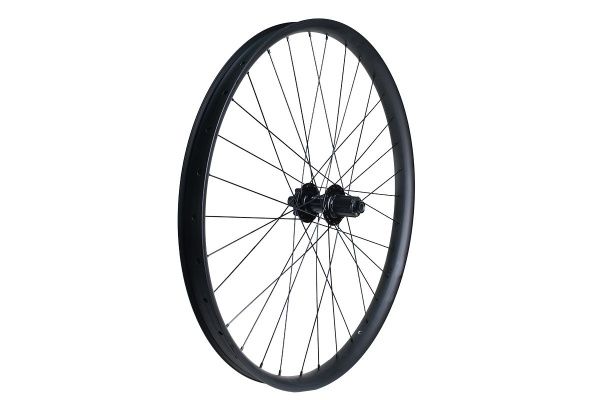 Колесо 27.5"MTB заднее, под кассету на 9-10 передач, двойной обод Citron DP-40 27,5" 32H, втулка Solon DH909TR 32H Disc 142*12мм, 2 промподшипника, крепление IS6, черный Колесо 27.5"MTB заднее, под кассету на 9-10 передач, двойной обод Citron DP-40 27,5" 32H, втулка Solon DH909TR 32H Disc 142*12мм, 2 промподшипника, крепление IS6, черный
